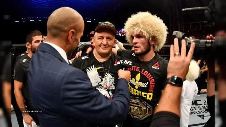 Khabib Nurmagomedov's father wakes up from coma, in 'stable but serious condition' Khabib Nurmagomedov