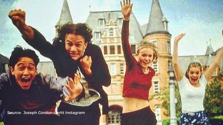 Joseph Gordon-Levitt shares throwback photo on '10 Things I Hate About You' anniversary In frame: Joseph Gordon-Levitt, Source: Joseph Gordon-Levitt IG