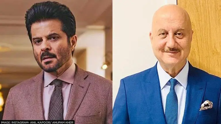 Anil Kapoor and Anupam Kher's early morning conversations are all things fun; Watch Anil Kapoor, Anupam Kher