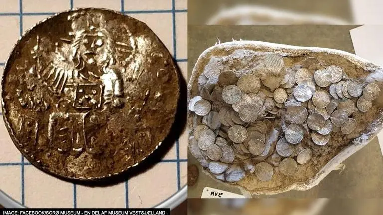 Two Danish metal detector enthusiasts unearth 1,000-year-old silver treasure Denmark