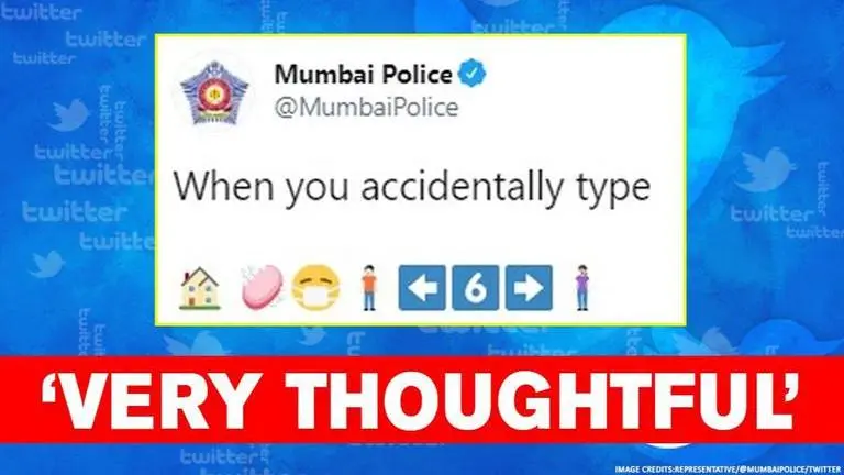 Mumbai Police join 'when you accidentally type' Twitter trend, shares important message Mumbai Police