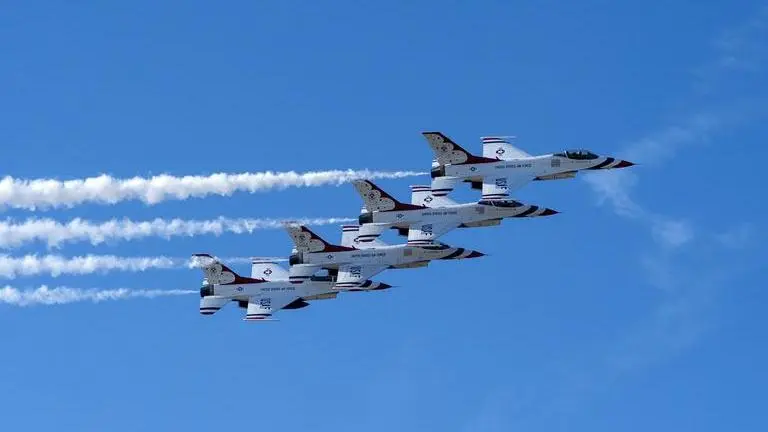 Air Force flies over Denver to salute responders