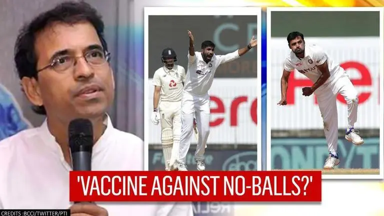 'Vaccine against no balls?' quips Bhogle as Indian bowlers default 27 times at Chepauk Harsha Bhogle