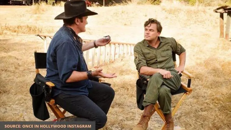 Leonardo DiCaprio reveals Quentin Tarantino wanted "no phones" on sets of OUATIH leonardo dicaprio