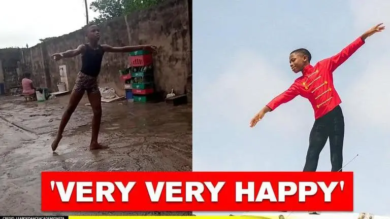 Good News: Nigerian boy bags another scholarship after barefoot ballet video goes viral Nigerian
