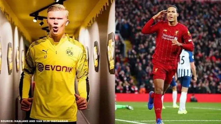 Erling Haaland heaps praise on Virgil van Dijk, claims Dutchman is a complete centre-back Haaland