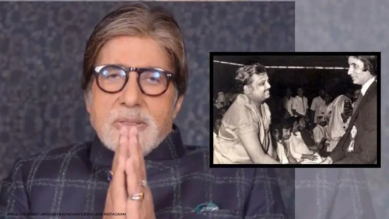 Unseen Pic of the Day: When Amitabh Bachchan and SP Balasubrahmanyam met the first time amitabh bachchan