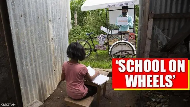 Good News: Guatemala teacher pedals his classroom to students amid COVID-19 pandemic Guatemala teacher