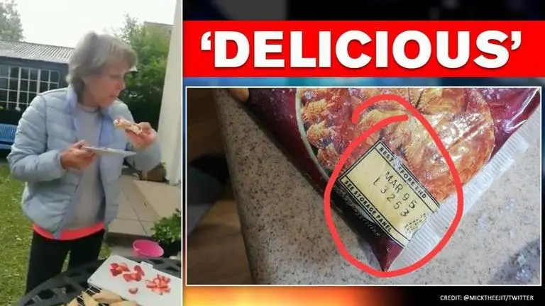 Bizarre! 25-year-old pastry found in a freezer, woman says it is still edible 25-year-old pastry