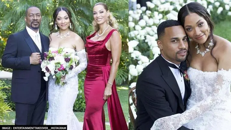Eddie Murphy's daughter Bria ties the knot with Michael Xavier in California; See Pics Eddy Murphy