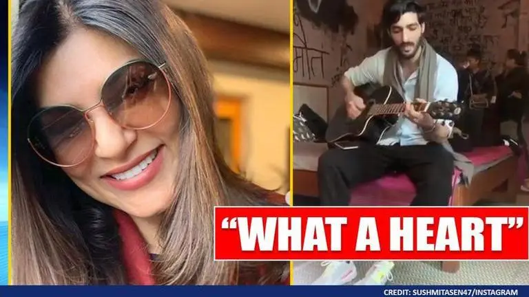 Sushmita Sen is smitten by beau Rohman Shawl, says 'you have a way with me' Susumita Sen
