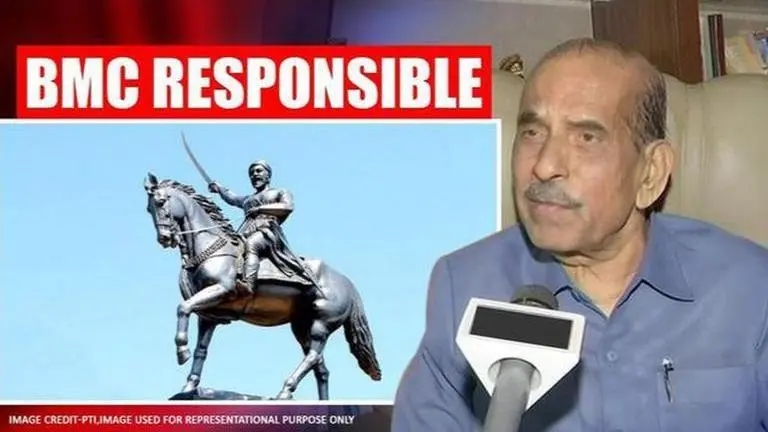 Manohar Joshi holds BMC responsible for 'unclean' Shivaji Maharaj statue on anniversary Manohar