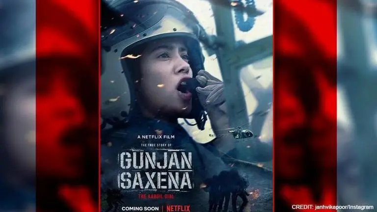 'Gunjan Saxena - The Kargil Girl' set to premiere on Netflix, Janhvi Kapoor shares teaser Gunjan Saxena