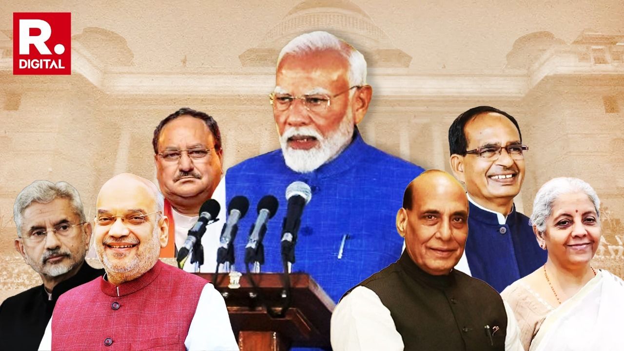 Rajnath, Amit Shah, Gadkari: Full List Of 72 Ministers In Modi 3.0 ...