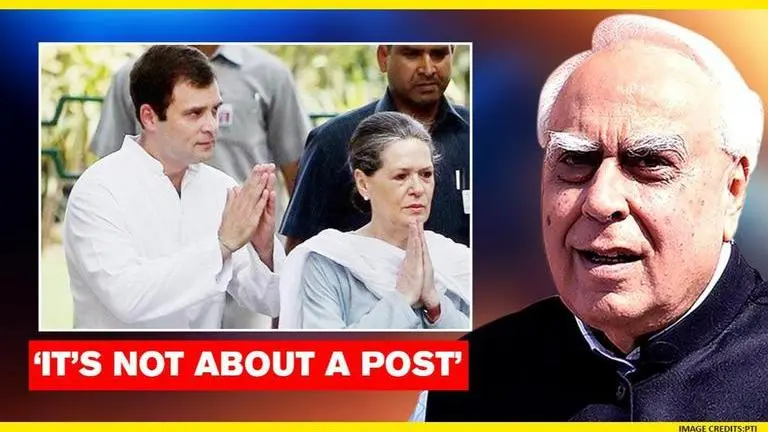 Congress Dissenter Kapil Sibal claims higher purpose as coup against Sonia Gandhi stymied kapil sibal