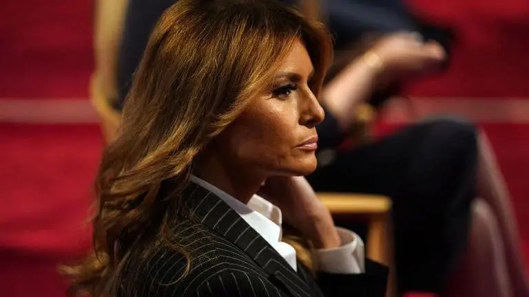 Melania Trump praises care at detention centers in tape