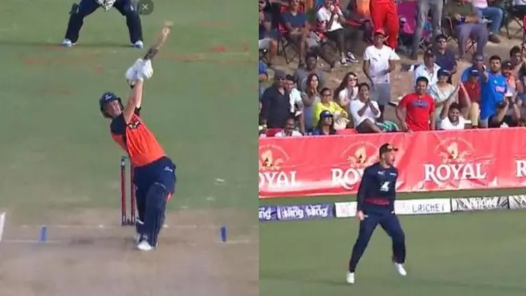 WATCH: Glenn Phillips grabs a stunner, leaves Finn Allen stunned Glenn Phillips, Finn Allen, MLC 2023, Major League Cricket