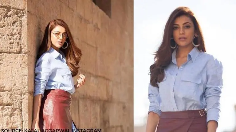 Kajal Aggarwal's photos from her trip to Paris are adorable; Check them out Kajal Aggarwal