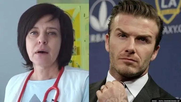 David Beckham hands over IG account to Ukrainian doctor amid deplorable medical conditions David Beckham, Ukraine, Football, Russia Ukraine war, Russia Ukraine news, Beckham, Beckham hands Insta account to Ukrainian doctor