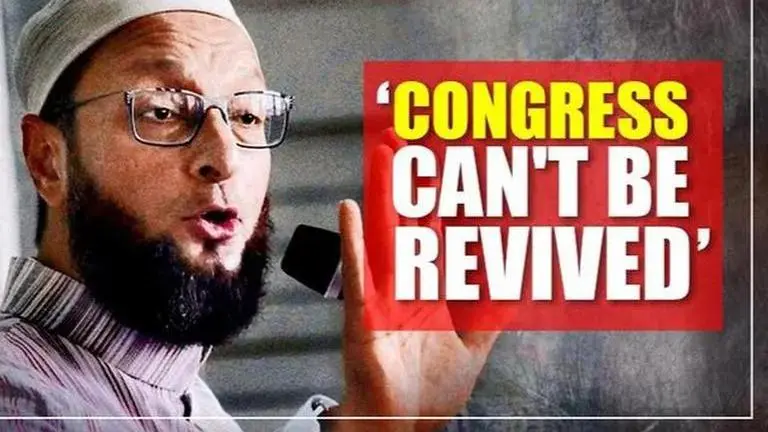 Maharashtra: 'Even a calcium shot can't revive Congress,' says Owaisi Maharashtra