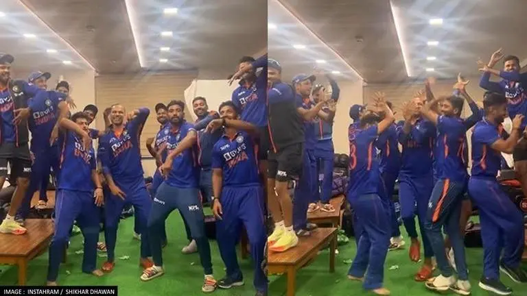 Team India celebration, India vs South Africa