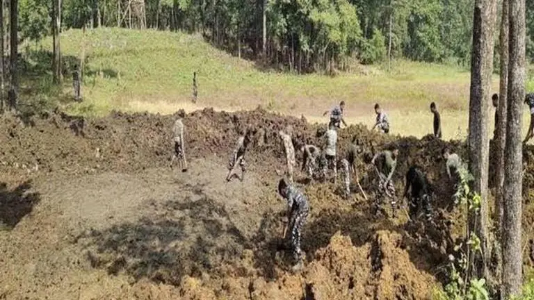 Chhattisgarh: CRPF takes initiative to save natural water resources in red zone Chhattisgarh