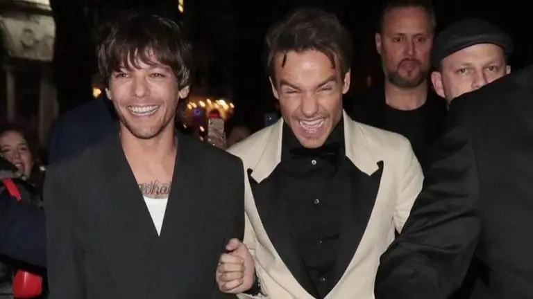 One Direction members Louis Tomlinson, Liam Payne reunite at movie premiere One Direction