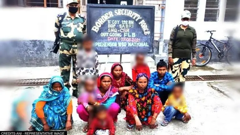 Assam: BSF nabs 10 Bangladeshi nationals for trying to cross border illegally BSF