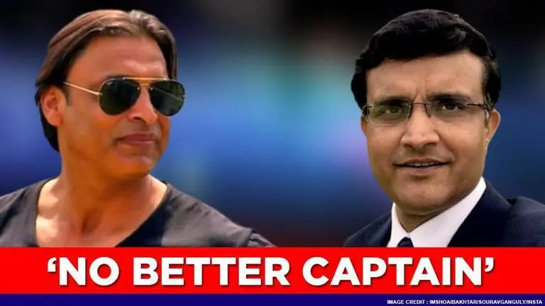 Shoaib Akhtar says there is no better Indian captain than Sourav Ganguly, here's why Shoaib Akhtar