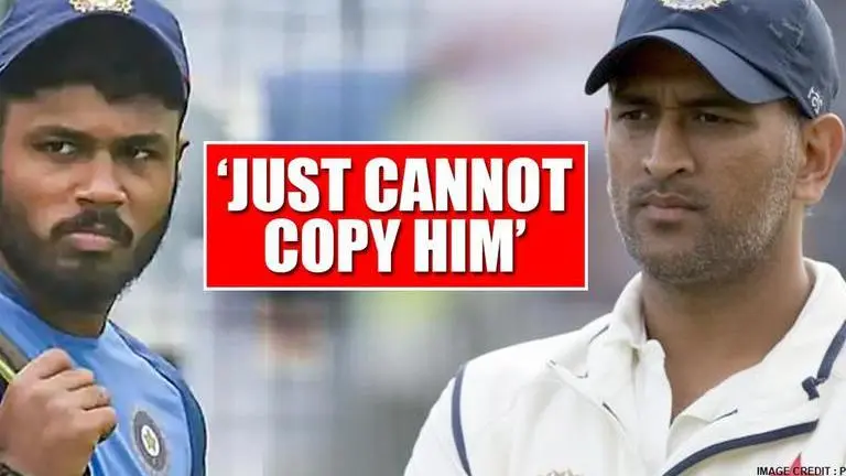 Sanju Samson explains why it is impossible for anyone to fill in MS Dhoni's shoes Samson