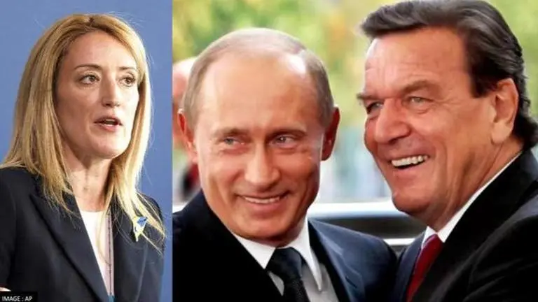 EU proposes sanctions against ex-German Chancellor Schroder, ex-Austria FM Kneissl European Parliament