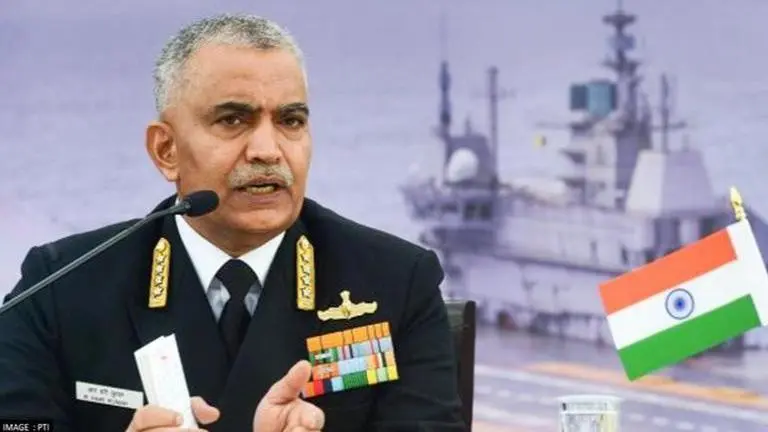 Indian naval chief Admiral R Hari Kumar attends inaugral ceremony of India ASEAN naval exercise Admiral R Hari Kumar