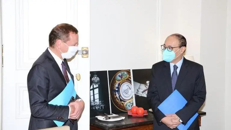 Foreign Secretary Shringla meets Macron's advisor, extends condolences on terror attacks Foreign secretary