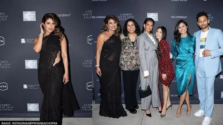 Priyanka Chopra co-hosts pre-Oscar event for South Asian Academy Awards nominees; See pics Priyanka Chopra