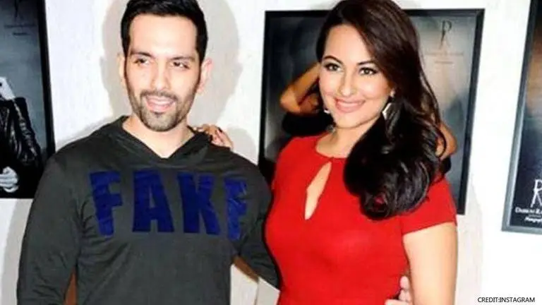 Luv Sinha shares adorable childhood picture to wish sister Sonakshi on her birthday Luv Sinha extends b'day wishes to sister Sonakshi with a cute pic, calls her 'boss baby'