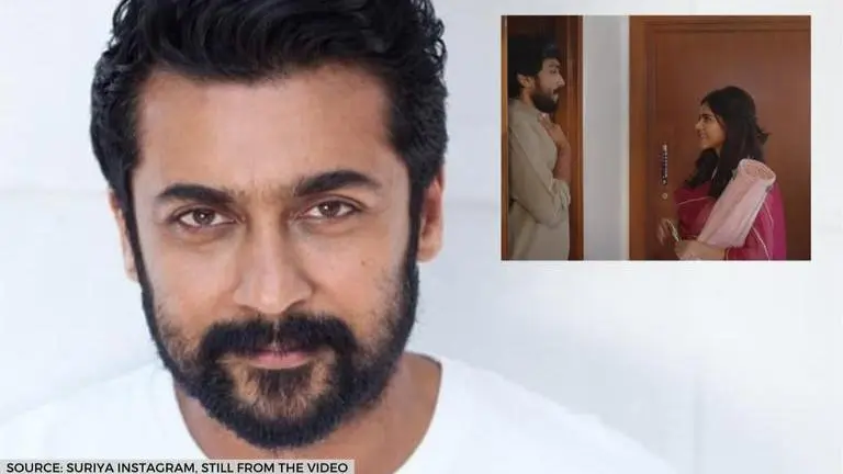 Suriya Sivakumar unveils the title track music video of 'Putham Pudhu Kaalai'; watch suriya