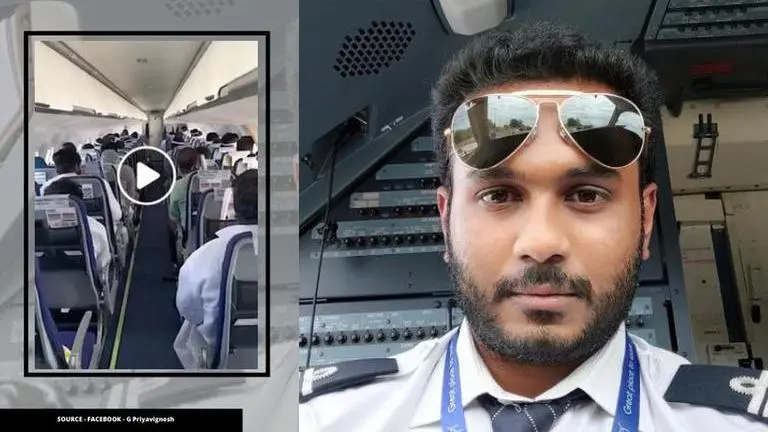 IndiGo Pilot G Priyavignesh's announcement in Tamil wins hearts on the internet; Watch indigo pilot