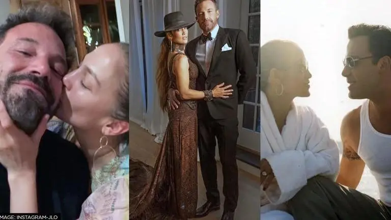 Jennifer Lopez describes fiancee Ben Affleck as 'caring & loving' in Father's Day video Jennifer Lopez, Ben Affleck, Father's Day post