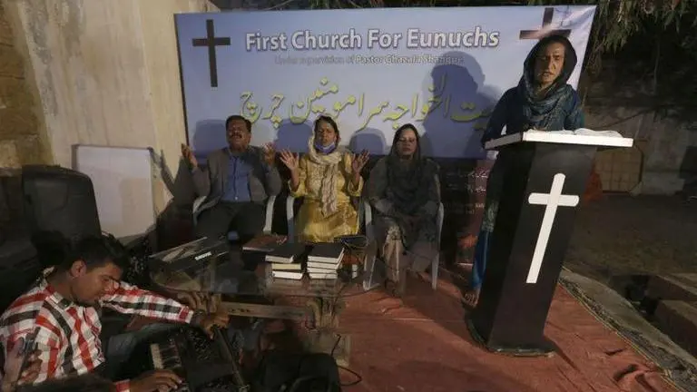 Transgender Pakistanis find solace in a church of their own