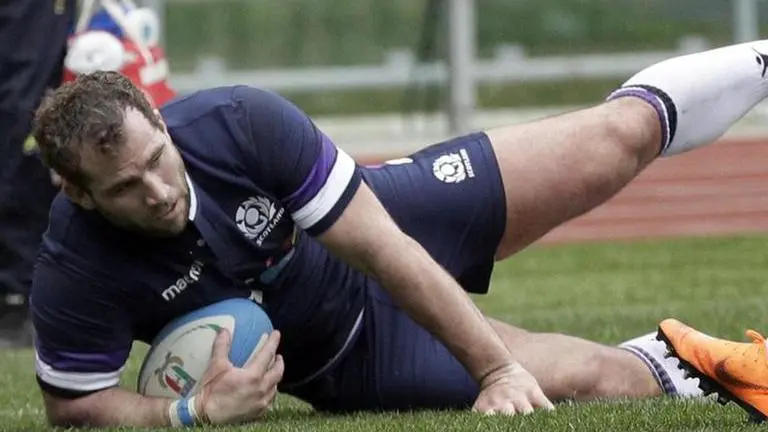Scotland's Fraser Brown to miss Six Nations with neck injury Scotland's Fraser Brown to miss Six Nations with neck injury
