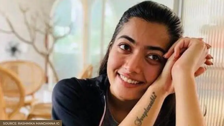 Rashmika Mandanna reveals the meaning of her 'Irreplaceable' tattoo; watch Source: Rashmika Mandanna IG