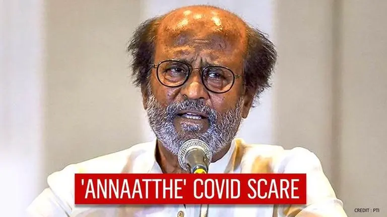 Rajinikanth's movie 'Annaatthe' shoot suspended as 8 crew members test COVID-19 positive Rajinikanth's movie 'Annaatthe' shoot suspended as 8 crew members test COVID-19 positive