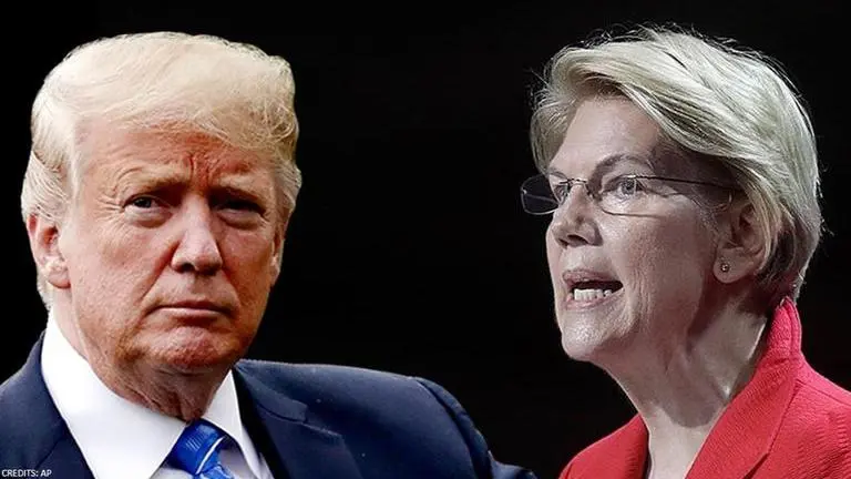Donald Trump blames Warren for Bernie Sanders' exit from Democratic primary race Donald Trumo