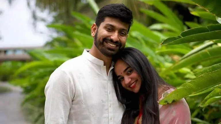 Malayalam actress Apoorva Bose, Dhiman Talapatra share photos from court marriage malayalam actress