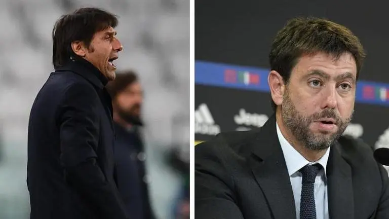 Juventus chief Agnelli, Inter boss Antonio Conte involved in MAJOR fight after Coppa tie juventus