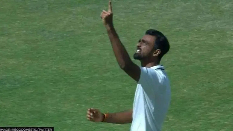 Ranji Trophy: Jaydev Unadkat dismantles Delhi with record-breaking hat-trick spell Ranji Trophy
