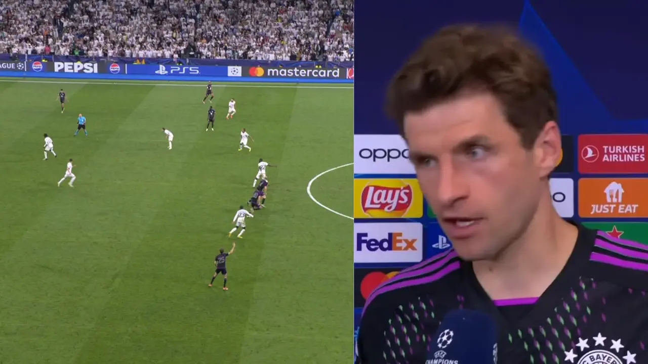 'This happens often in Madrid': Thomas Muller CLAIMS referee helped Real Madrid ROB Bayern Munich Thomas Muller claims referee helped Real Madrid