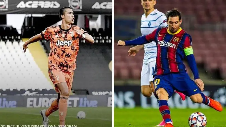 Lethargic Cristiano Ronaldo video emerges in response to Messi's laboured effort in UCL Cristiano Ronaldo