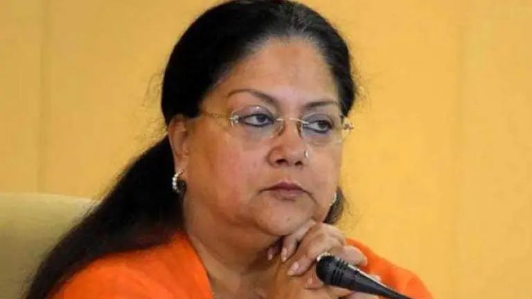 Vasundhara Raje calls on Rajasthan Governor