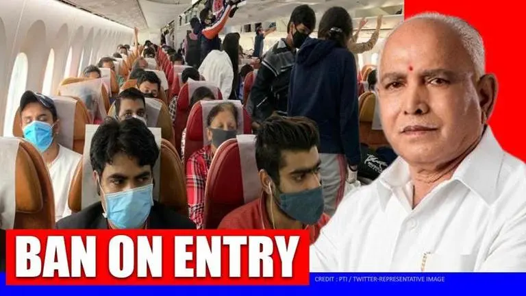 Karnataka suspends arrivals of flights, trains and vehicles from 5 states to curb COVID-19 Karnataka